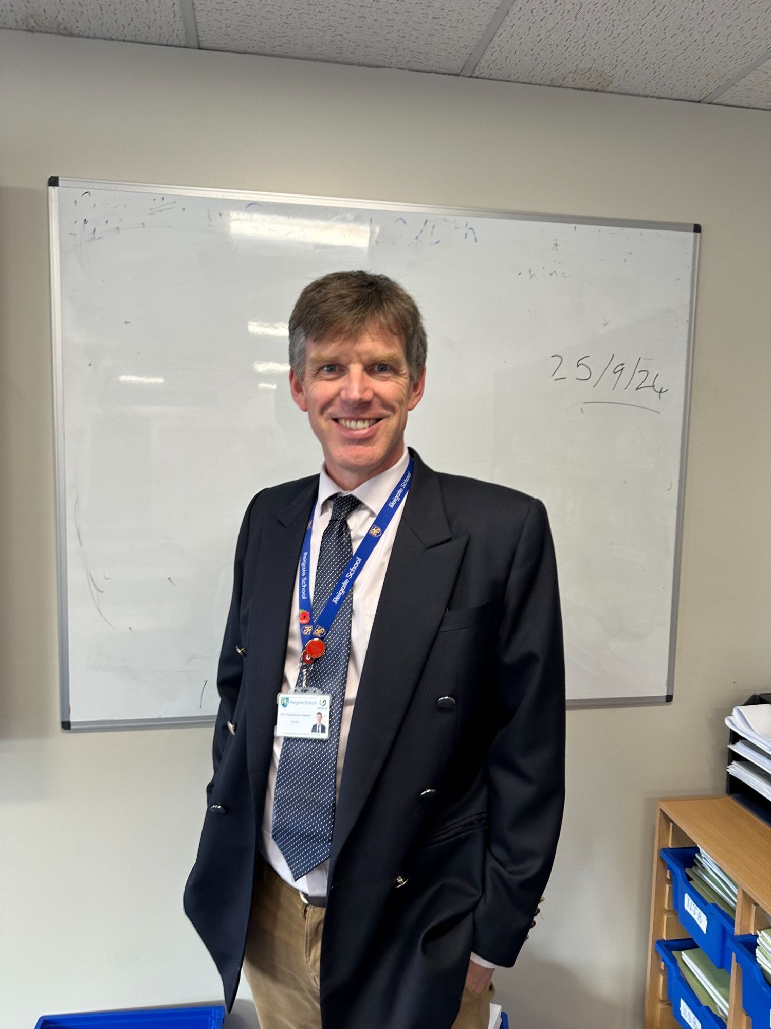 Stu - a former i2i trainee and History teacher in the Trust