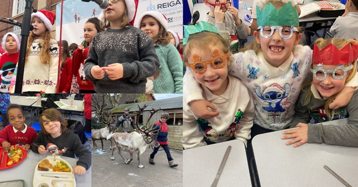 Photo collection of Greensand pupils taking part in Christmas events