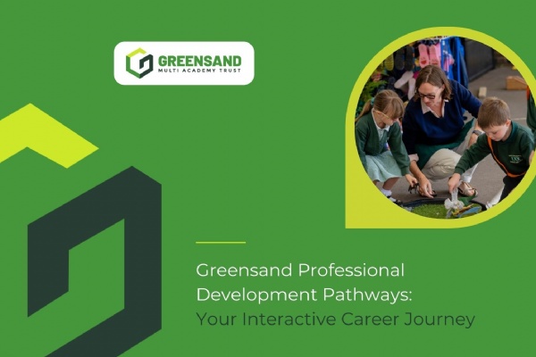 Photo of Greensand staff with pupils